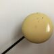Vintage coat rack 3 colorful metal hooks