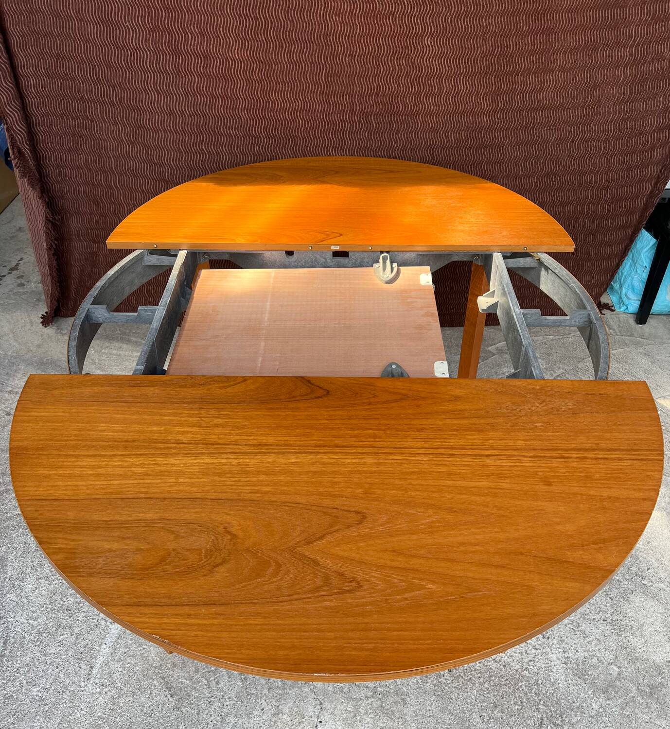 Table + 6 chaises baumann vintage 1970