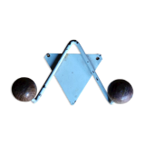 Double wood/metal hook