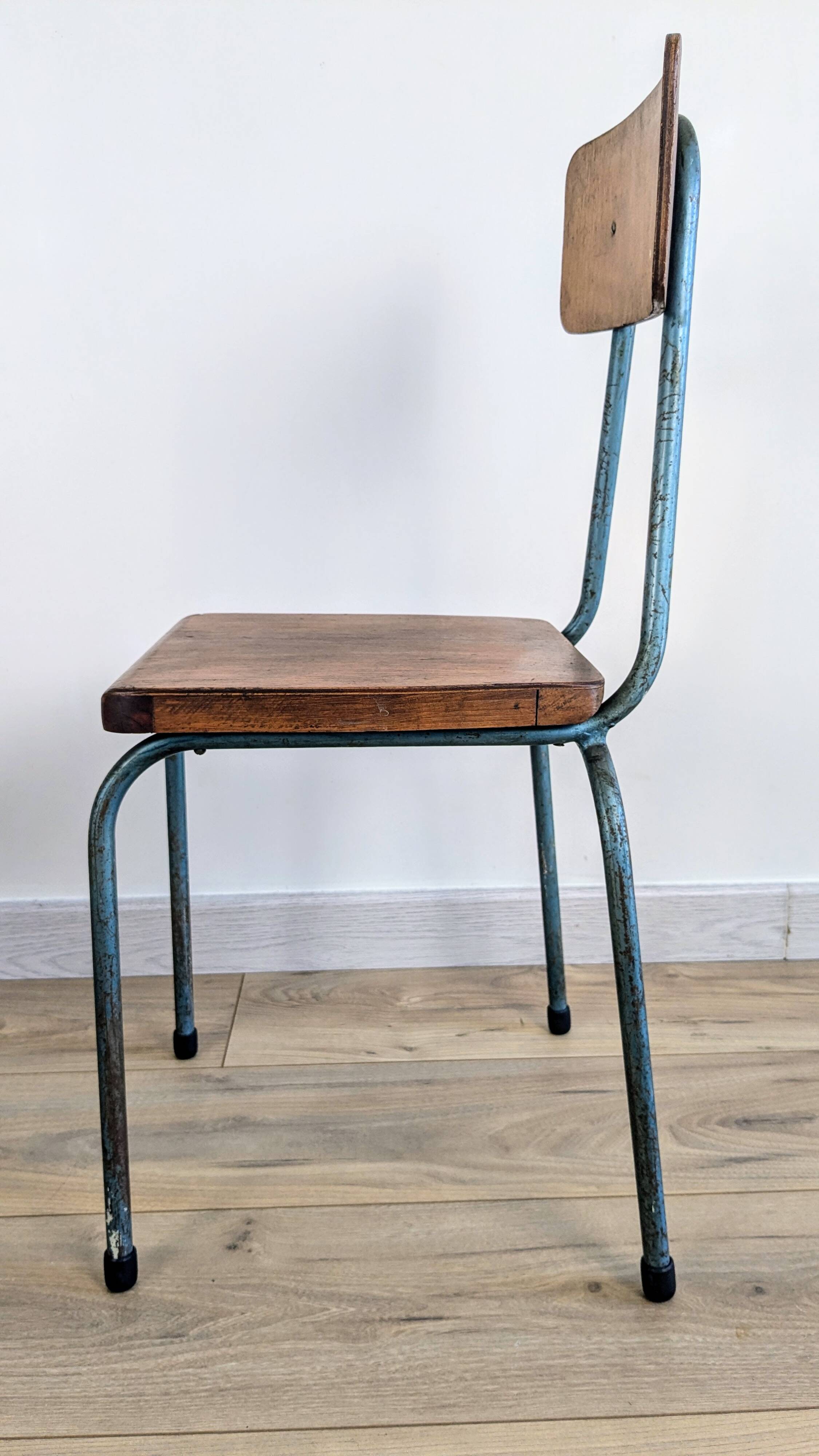 Vintage industrial children's chair