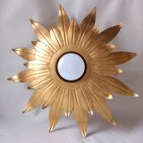 Vintage gold metal ceiling lamp