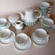 Service 8 cups "Rosette Taïga" Tapio Wirkkala & Ute Schröder for Rosenthal, ca 1970