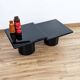 Lot de 2 tables basses gigognes Cidue, années 70