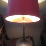 Lampe d'ambiance 1970 pied tulipe in brushed aluminium, reclining day offal
