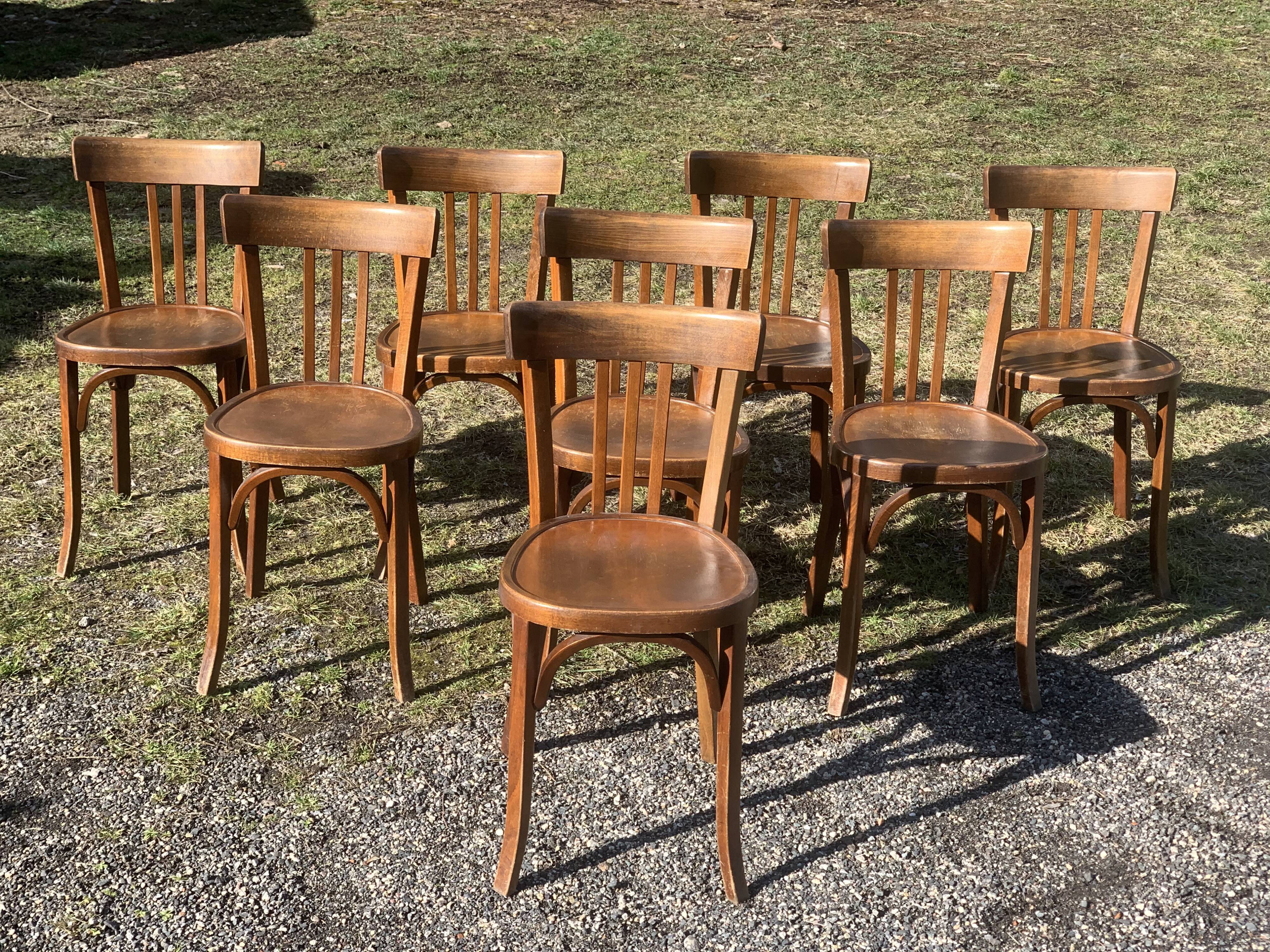 Chaises Baumann