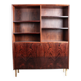 Shelf and bar furniture, Danish, in Rosewood and Brass, Erik Brouer 1960.