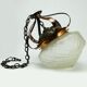 20th century glass pendant lamp, Austro-Hungary, 1890s