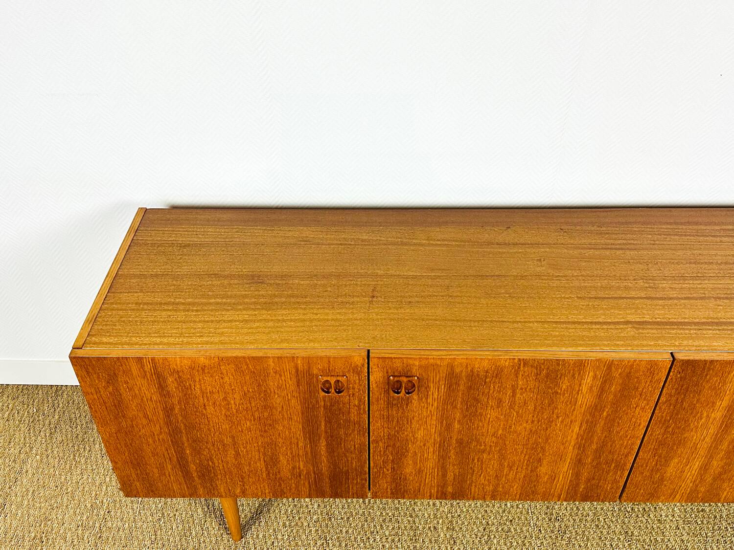 Scandinavian teak sideboard from the 1960s.