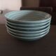 Set of 6 faience cups from Longchamps 1970s