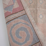 Vintage Handwoven Turkish Oushak Carpet, 1970s 175 x 252 cm