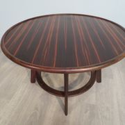 Side table in rosewood art deco