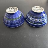 Pair of bowls signed Kerly Quimper
