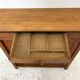 Parisian sideboard with vintage sliding doors 50's