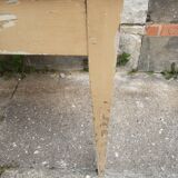 Table de ferme à tiroir