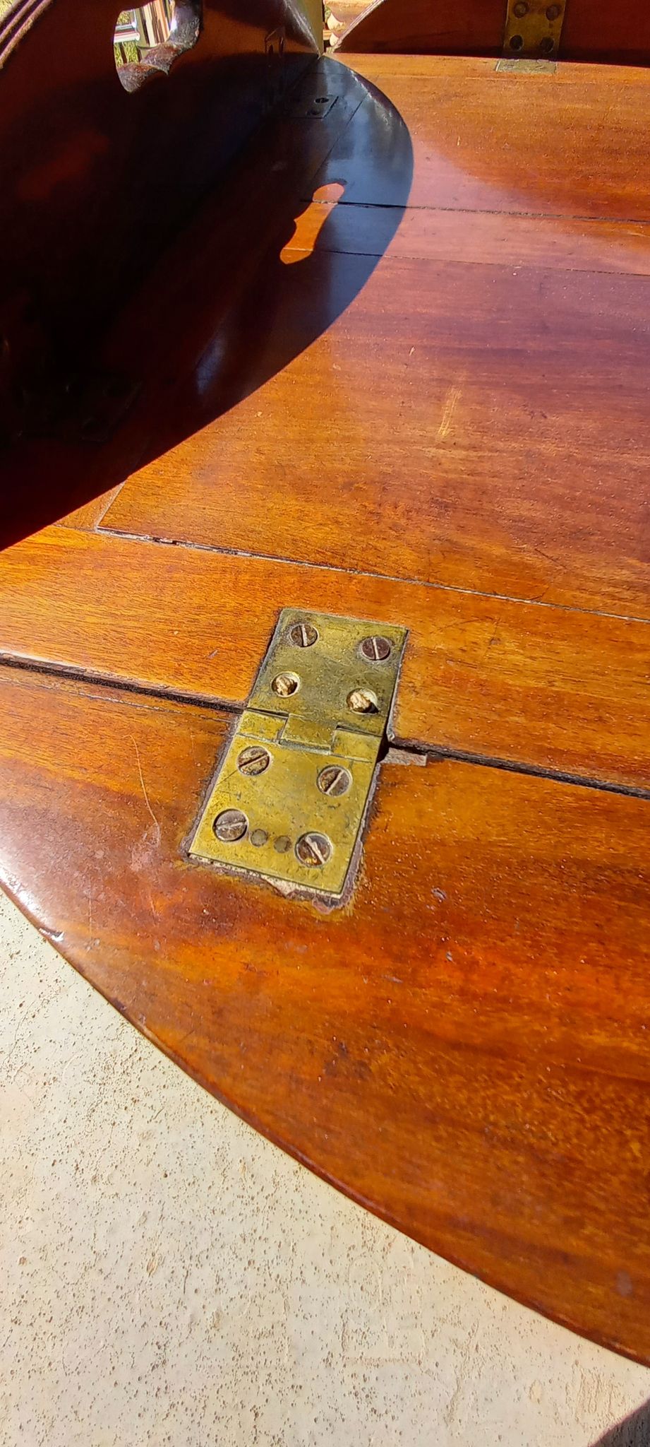 Boat coffee table
