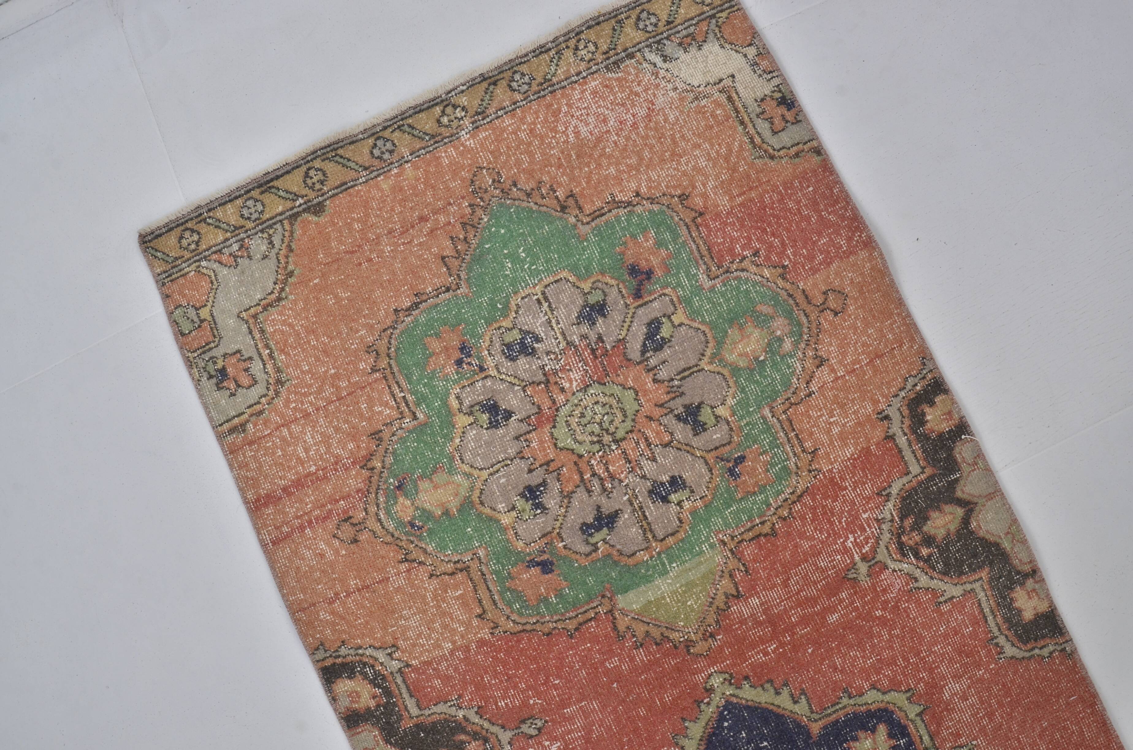 Turkish Vintage Hallway Antique Runner sku 2278