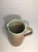 Former pitcher SOULAINES enamelled terracotta green gray decanter Vintage kitchen