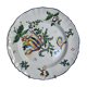 Ancient plate in earthenware of Moustiers 18th, 19th