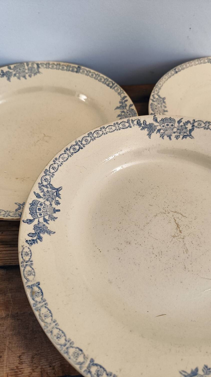Assiettes plates Saint-Amandinoise 4729
