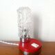 Space age night light glass 1970
