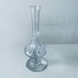 Crystal footed vase