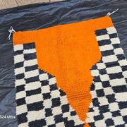 Handmade pure wool rug
