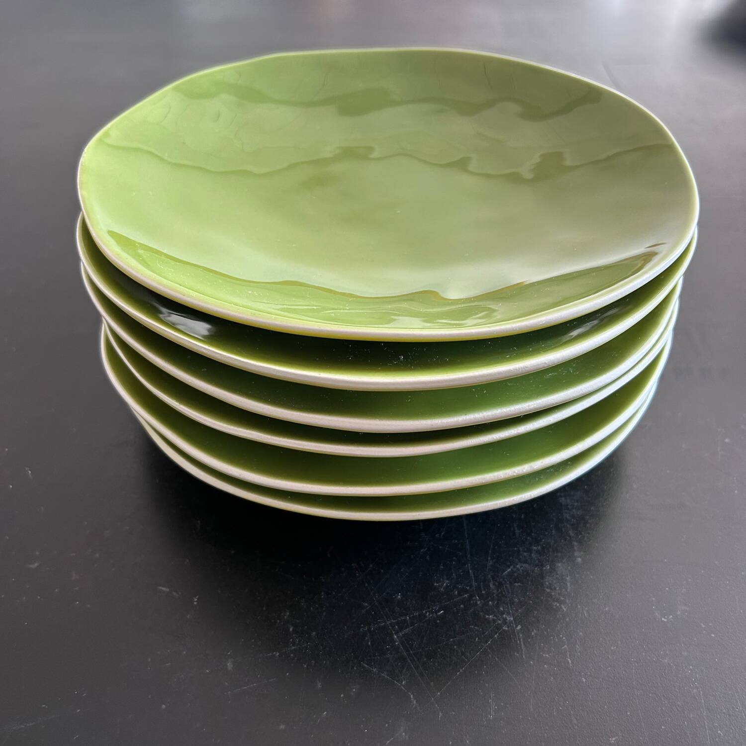 Ceramiche Toscane 6-piece plate set