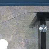 TV / HIFI stand for heavy load in tempered glass and steel