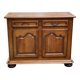 English solid wood sideboard 2 drawers 2 doors
