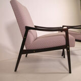 Pair of restored chairs, 1950's