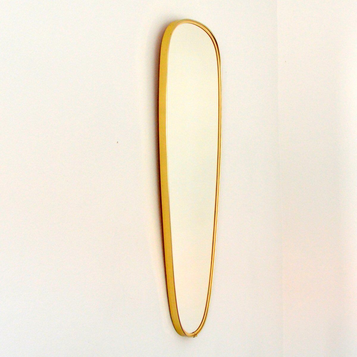 Mirror free form year 50 / 60 vintage 30x78cm