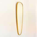 Mirror free form year 50 / 60 vintage 30x78cm
