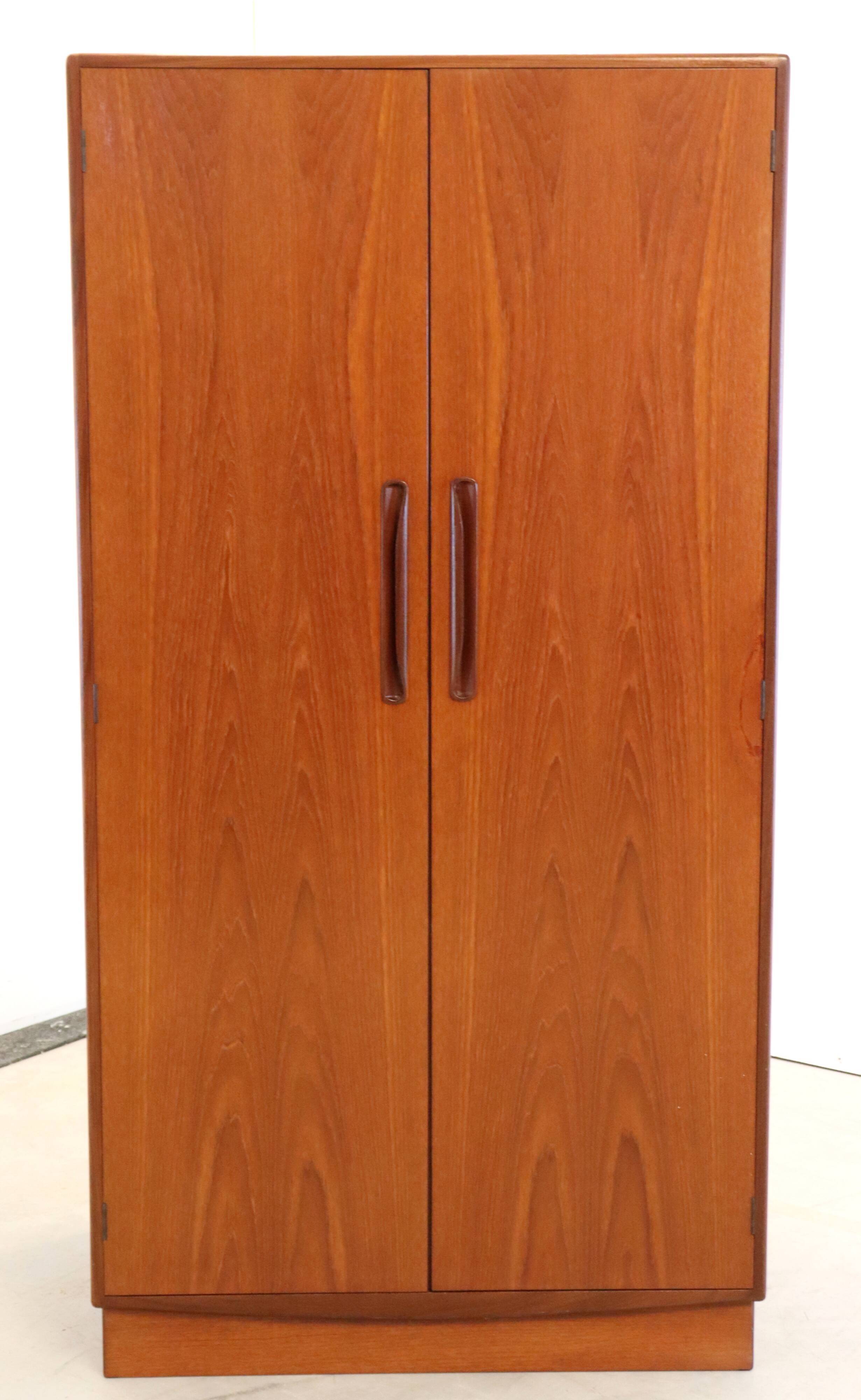 G-Plan vintage mid century wardrobe 'Heswell'