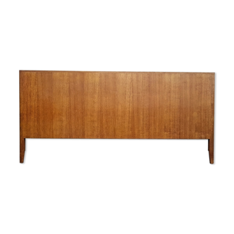 Wood and plywood oak vintage headboard