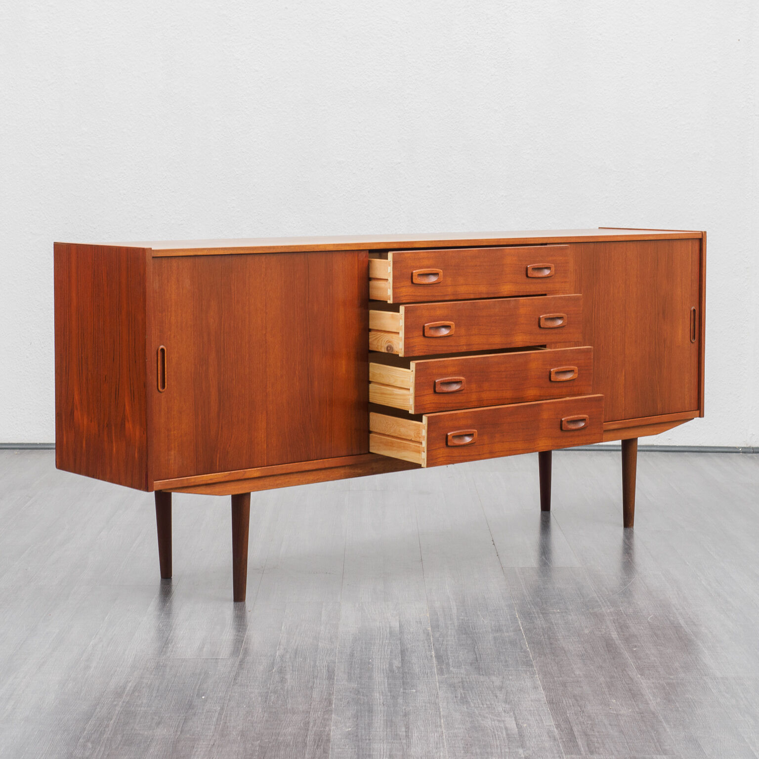 Teak sideboard, 60s Scandinavian style