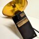 "LITA" Metal Wall Lamp Clamp Lamp with Gold Reflector Vintage 70's