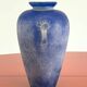 Vintage Murano amphora vase cobalt blue