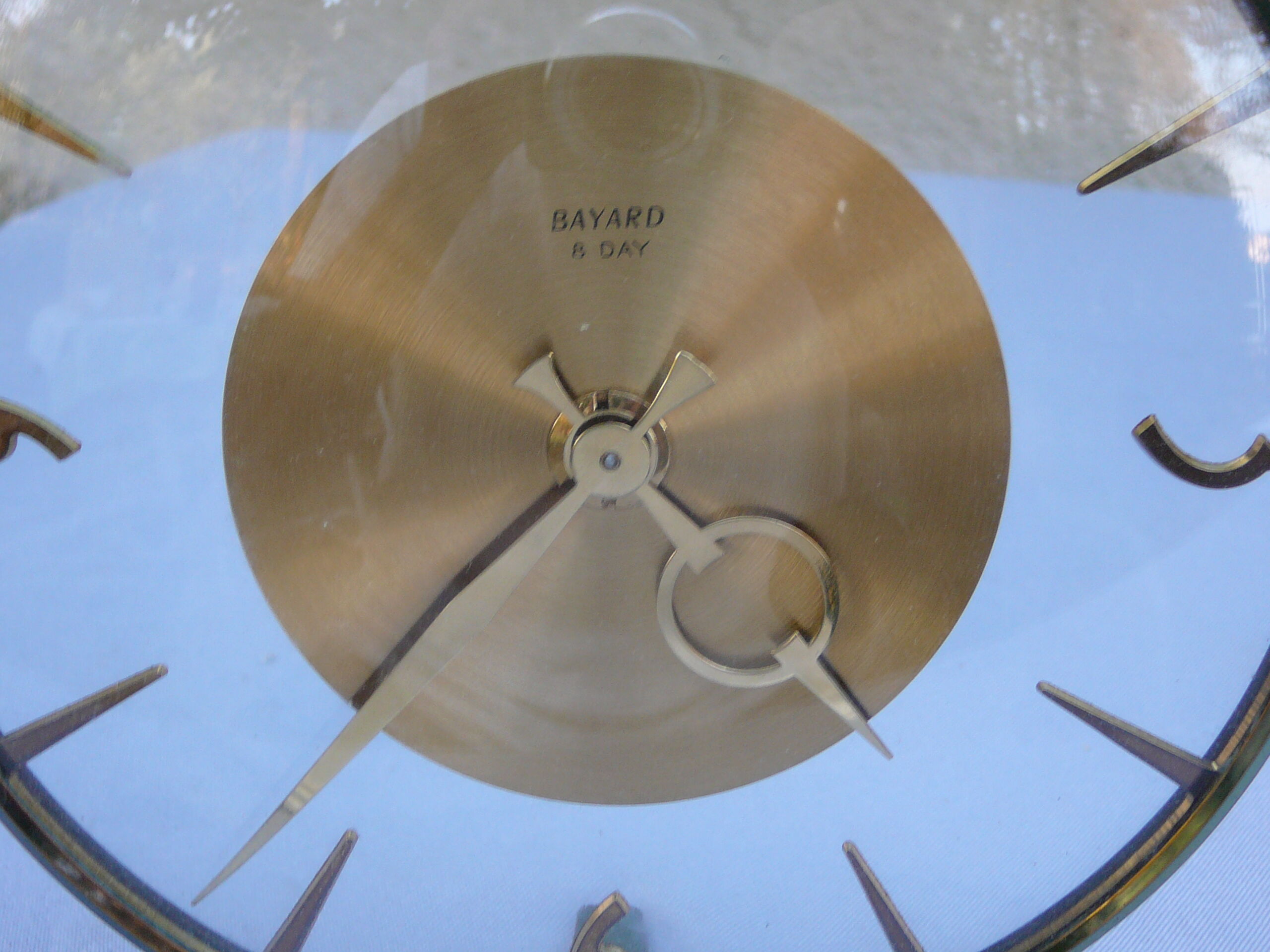 Bayard clock 8 day vintage
