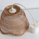 Suspension en osier vintage