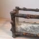 Gardener - Metal and glass - Imitation wood.