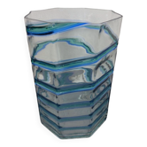 Large French Filigree Vase in Crystal Glass, 1960s