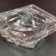 JG Durand crystal pocket tray, modern design, Shantung model