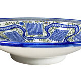 Glazed earthenware dish for wall decoration, Province of Toledo in Spain