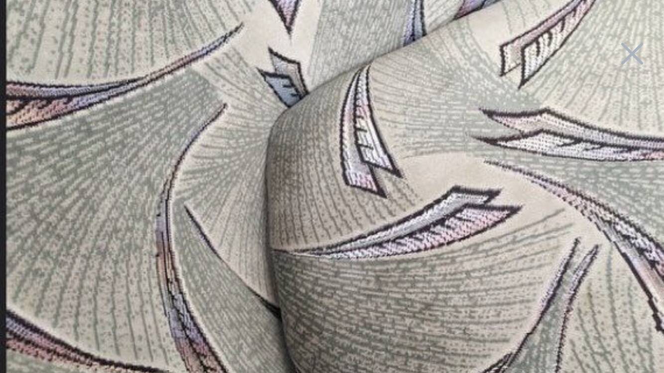 Pair of vintage bucket chairs 60s