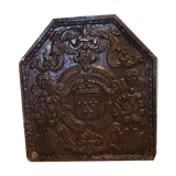 Plaque de cheminée ancienne fin 19ème