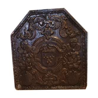 Plaque de cheminée ancienne fin 19ème