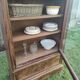 Parisian glass cabinet.