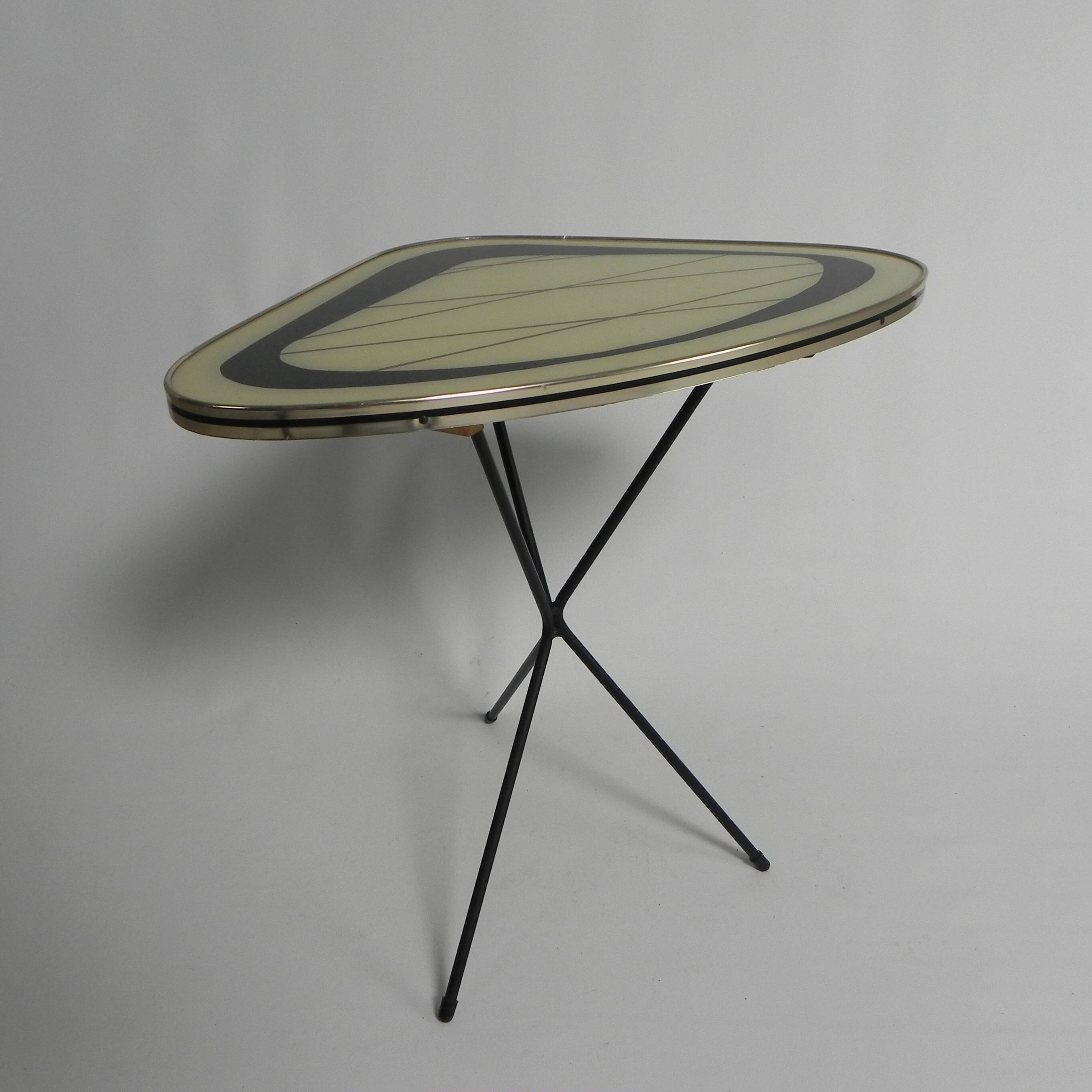 Erdal side table with three legs, 1950s