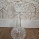 Molded glass carafe