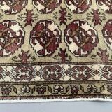 Vintage turkish rug 225x131 cm